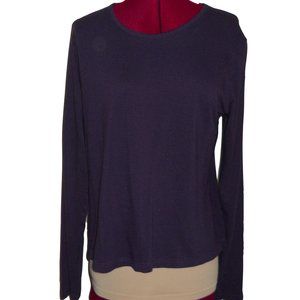 Solola 5 Purple Long Sleeve T-shirt Scoop Neck